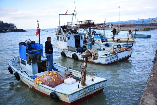 Batı Karadenizli balıkçılar yeni yıldan umutlu. 11