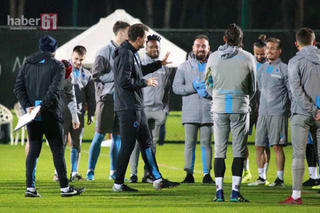 Trabzonspor’da neşeli antrenman 15