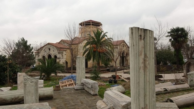 Ayasofya'daki restorasyonda son durum 4