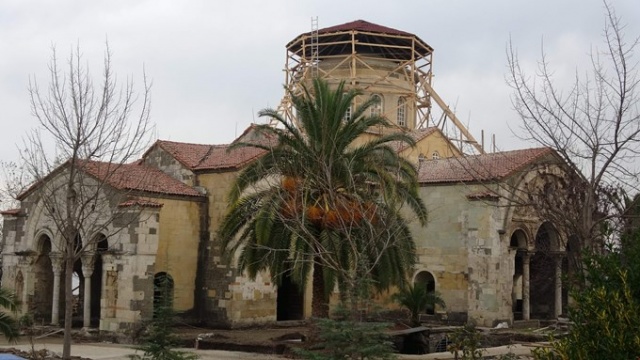Ayasofya'daki restorasyonda son durum 8