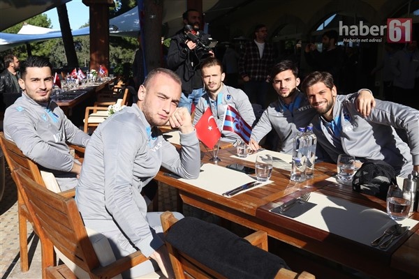 Trabzonsporlu futbolcular böyle stres attı 10