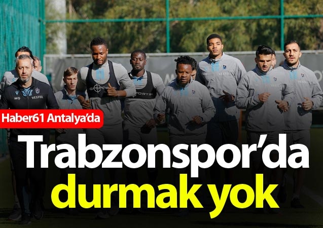 Trabzonspor'da durmak yok 1