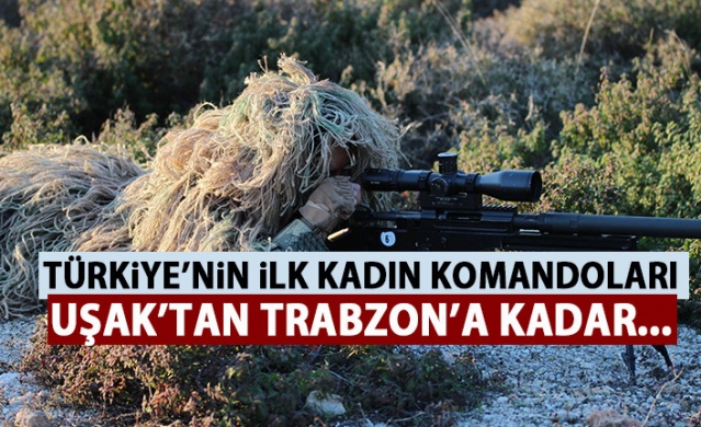İşte Türkiye’nin ilk kadın Jandarma Komando Astsubayları 1