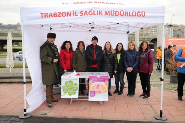 Trabzon’da kansere karşı pedal çevirdiler 2
