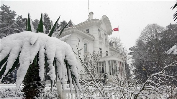 Trabzon'da kar yağışı devam ediyor 14