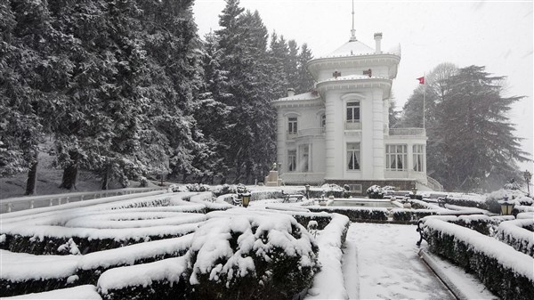 Trabzon'da kar yağışı devam ediyor 12