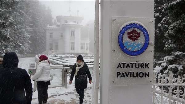Trabzon'da kar yağışı devam ediyor 7
