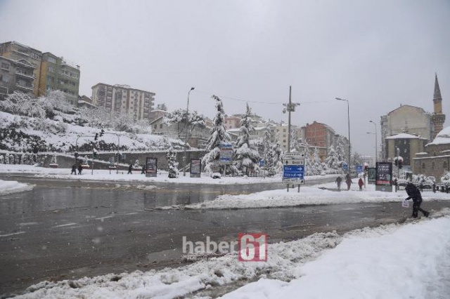 Trabzon'dan kar manzaraları 10