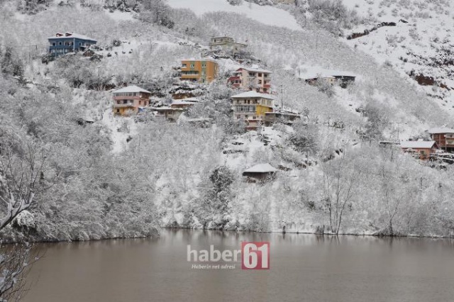 Trabzon'dan kar manzaraları 3