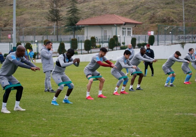 Trabzonspor Çaykur Rizespor maçı hazırlıklarına devam ediyor.27 Şubat 2020 12