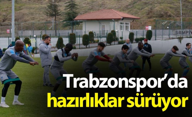 Trabzonspor Çaykur Rizespor maçı hazırlıklarına devam ediyor.27 Şubat 2020 1