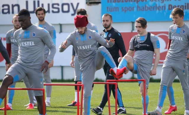 Trabzonspor Gaziantep'e hazırlanıyor 1