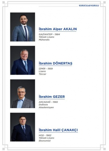 Babacan'ın partisinin kurucu listesi. 3