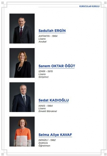 Babacan'ın partisinin kurucu listesi. 4