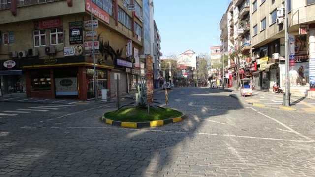 Trabzon sokağa çıkma yasağı ile sessizliğe büründü. 11