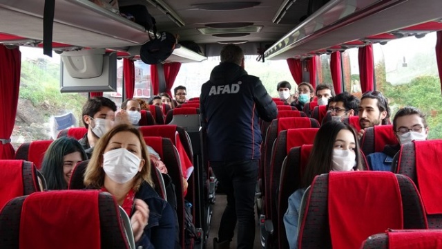 Kanada’dan Trabzon'a gelen öğrencilerin karantina süresi doldu 9