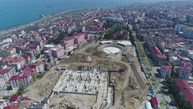Trabzon’da Millet Bahçesi’nin inşaatı sürüyor! İşte son durum 5