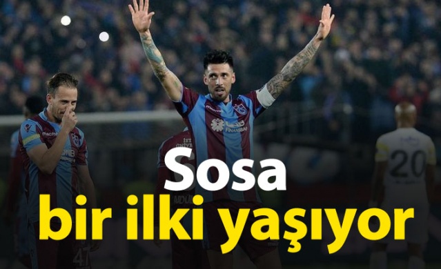 Sosa, Trabzonspor'da bir ilk yaşıyor 1