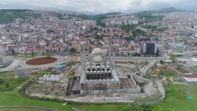 Trabzon Şehir Camii ve Külliyesinde son durum 6