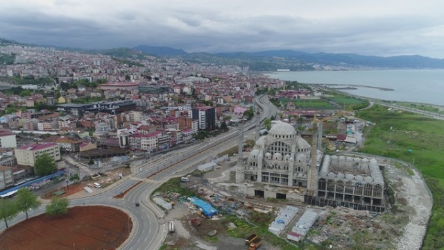 Trabzon Şehir Camii ve Külliyesinde son durum. 7