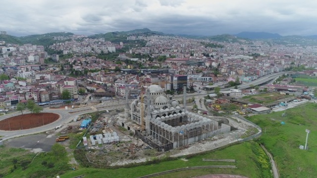 Trabzon Şehir Camii ve Külliyesinde son durum. 4