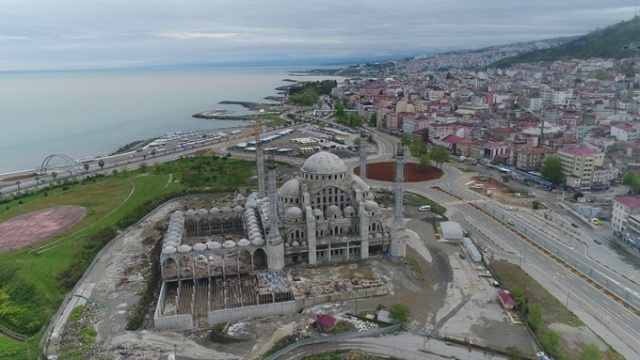 Trabzon Şehir Camii ve Külliyesinde son durum. 8