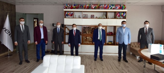 Vali Ustaoğlu ve TTSO Başkanı Hacısalihoğlu'ndan Beşikdüzü OSB'ye çıkarma 3