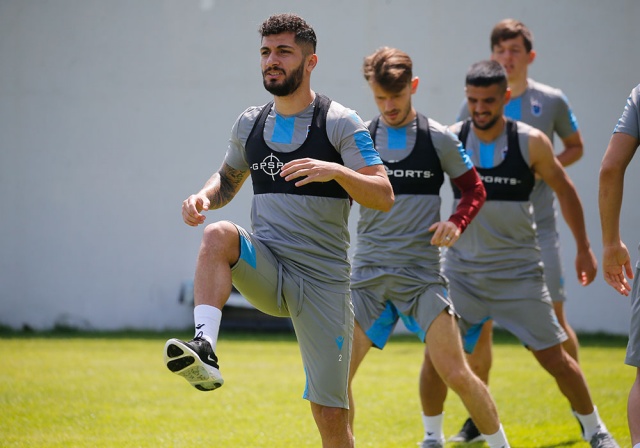 Trabzonspor günü çift antrenmanla tamamladı. 20 Mayıs 2020 6