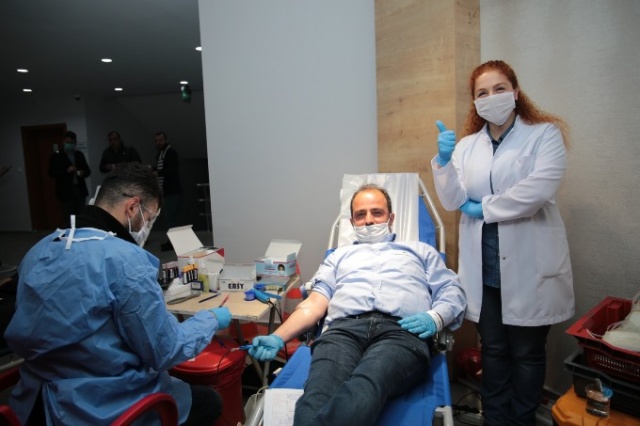 Trabzon Emniyeti'nden kan bağışı 5