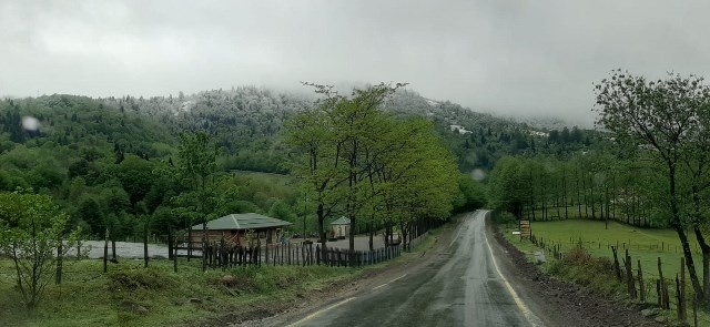 Doğu Karadeniz'de mayıs ayında kar yağdı 16