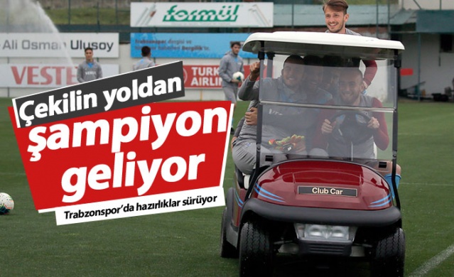 Trabzonspor lige hazırlanıyor 1