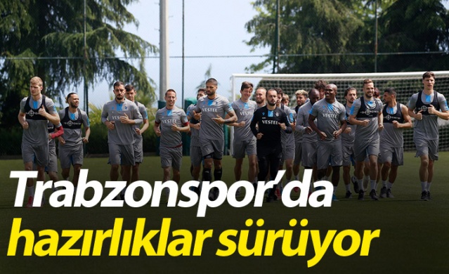 Trabzonspor hazırlıklara devam ediyor. 2 Haziran 2020 1