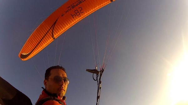 Trabzon'da paraşütle 45 km uçtu 4