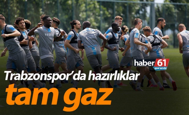 Trabzonspor'da hazırlıklar tam gaz 1