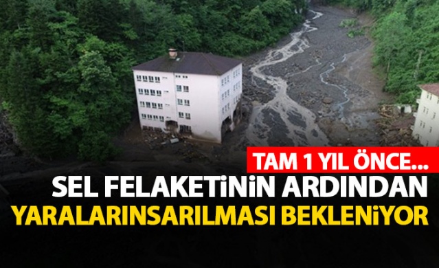 Trabzon'da selin vurduğu Çamlıktepe yaralarının sarılmasını bekliyor 1