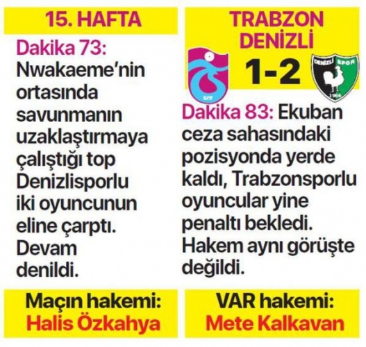 Trabzonspor'u hafta hafta böyle katlettiler 10
