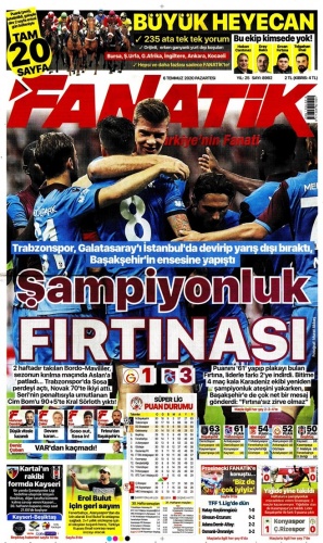 Trabzon Basınından galibiyet manşetleri 11