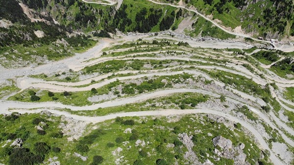 Trabzon'daki dünyanın en tehlikeli yolu ulaşıma açılmayı bekliyor 4