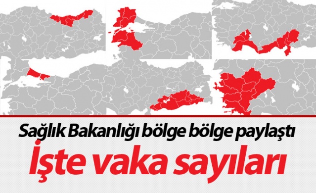 Sağlık Bakanlığı bölge bölge paylaştı! İşte yeni vaka sayıları 1