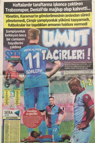 Trabzon Gazetelerinden Trabzonspor manşetleri: Şampiyonluk bizim neyinize 5