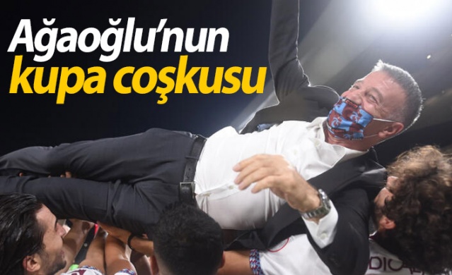 Ahmet Ağaoğlu'nun Ziraat Türkiye Kupası coşkusu 1