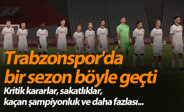 Trabzonspor 65 Puan topladı. 9 Sezonun en yüksek puanı. 1