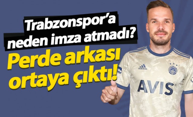 Filip Novak Trabzonspor'a neden imza atmadı? 1