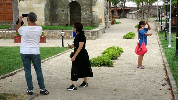 Trabzon Ayasofya Camii'ne ziyaretçi akını 16