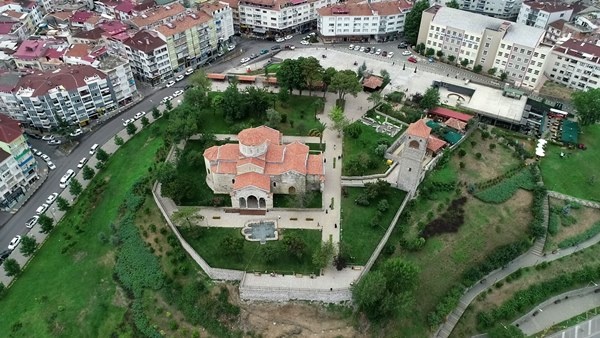Trabzon Ayasofya Camii'ne ziyaretçi akını 6