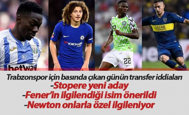 Trabzonspor transfer haberleri - 14.08.2020 1