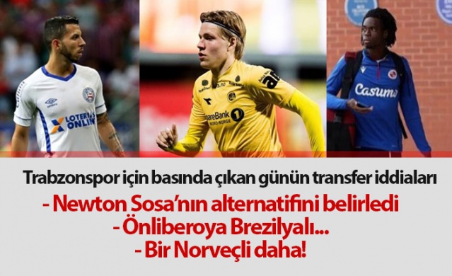 Trabzonspor transfer haberleri - 17.08.2020 1