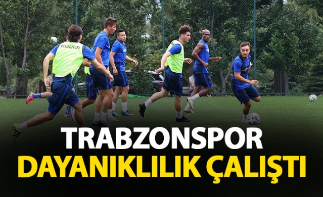 Trabzonspor günün ilk antrenmanını tamamladı 1