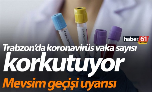 Trabzon’da koronavirüs vaka sayısı korkutuyor 1