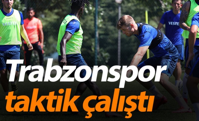 Trabzonspor Yeni sezon hazırlıklarını Mehmet Ali Yılmaz Tesisleri'nde sürdürüyor. 1